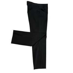 TALBOTS CLASSIC BLACK DRESS PANTS CORPORATE CHIC TAILOR LUXURY SZ 10